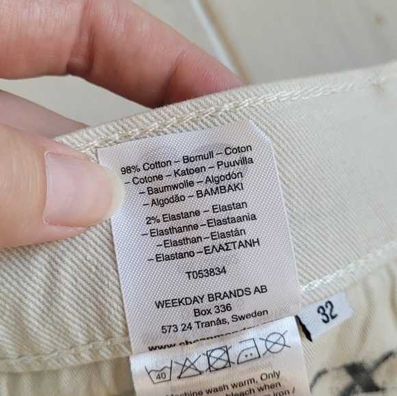 Cheap Monday denim shorts - Picture 6 of 7